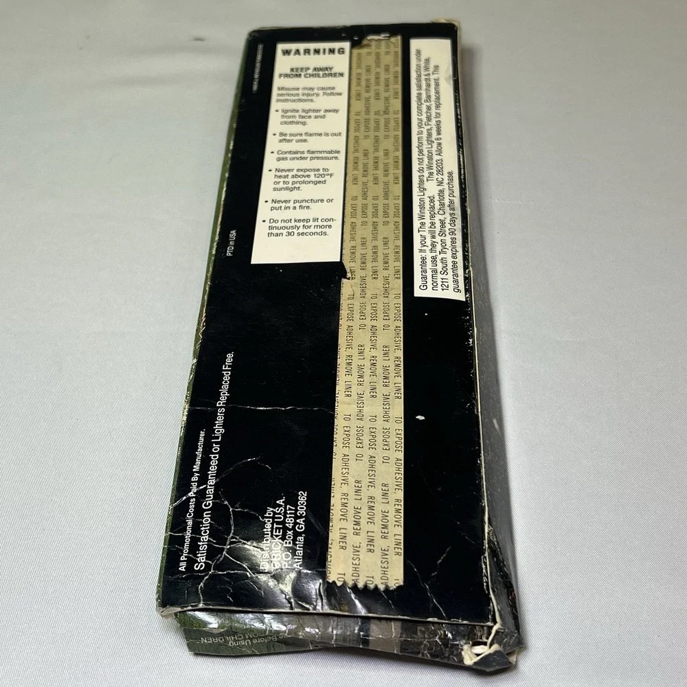 VINTAGE THE WINSTON NASCAR SET OF LIGHTERS 1993 PROMOTIONAL Cigarette‎ Item